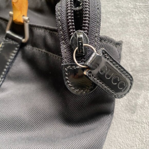 ✨Authentic Gucci Bamboo Black Hand Bag– Timeless Luxury✨ - Picture 3 of 6